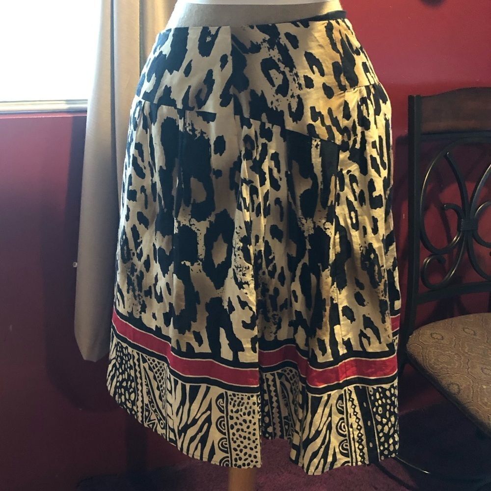 Animal print skirt - Picture 1 of 4